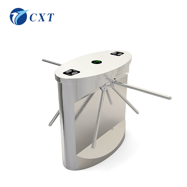 Tripod Turnstile Gate with 0.2 Seconds Gate Opening Time Aluminum Alloy Motor and Multiple Authentication Methods