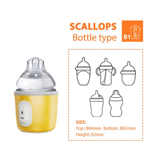 Breast Milk Formula Portable Bottle Warmer Pro 5V 2A PU leather