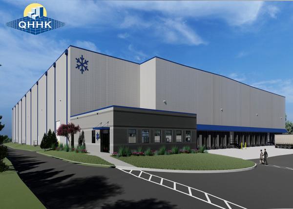 QHHK Prefabricated Steel Structure Hangar/Exhibition Hall/Shopping Mall/Stadium/Agricultural/Workshop/Warehouse Building