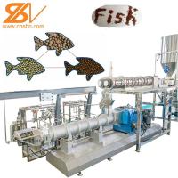 os peixes do camarão do Tilapia do peixe-gato do aquário 1-3t/H alimentam a extrusora da máquina de processamento