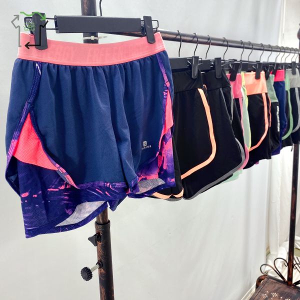 Second Hand Women Sports Shorts Breathable Quick Drying Mixed Clothing For Women