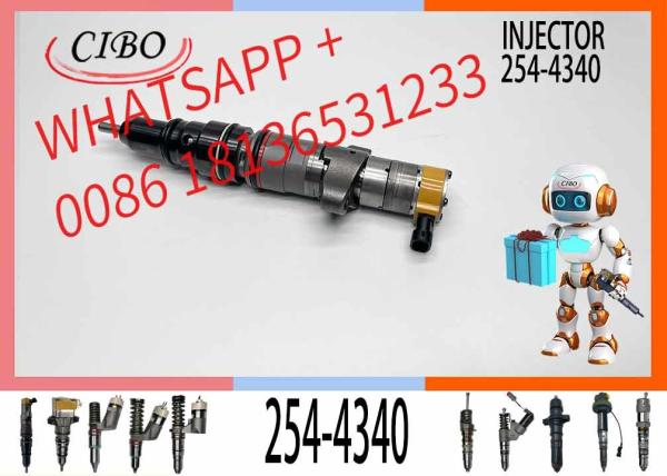 254-4340 peças de motor diesel originais e novas C7 C9 injetor de combustível 254-4340 para   387-9432 266-4446