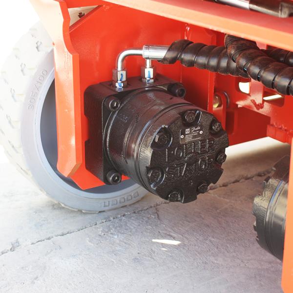 Самоходные электрические воздушные работы Мобильный ножничный подъемник 4 м 6 м 8 м Высота с сертификацией CE