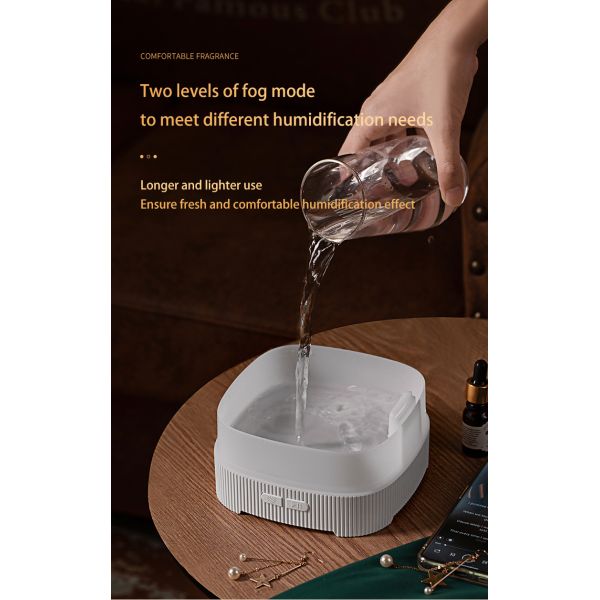 500mL Ultrasonic Aroma Air Humidifier Diffuser Machine With Noise Music Sleeping Sound