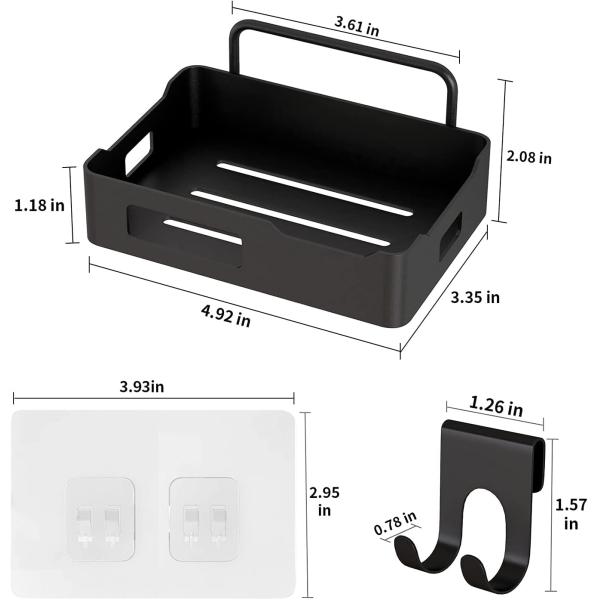 Настенный мылоподъемник тяжеловесный небурный мылоподъемник для ванной кухни