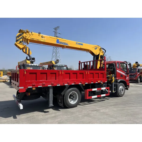 Heavy-Duty 8 ton Hydraulic Truck Crane for Efficient Lifting