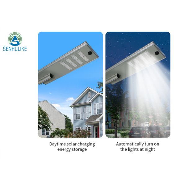 Motion Sensor All In One Solar Street Light 1500W