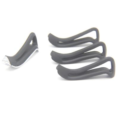 Custom Black Conductive Silicone Ear Hanging for Medical Use