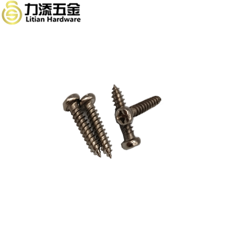 Custom M2 stainless steel cap screw half cup head screw Cross round head screw