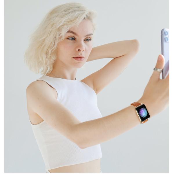 1,69» Smartwatch шкалы таможни IOS 8,0 Smartwatch STK8321 спорт TFT водоустойчивых