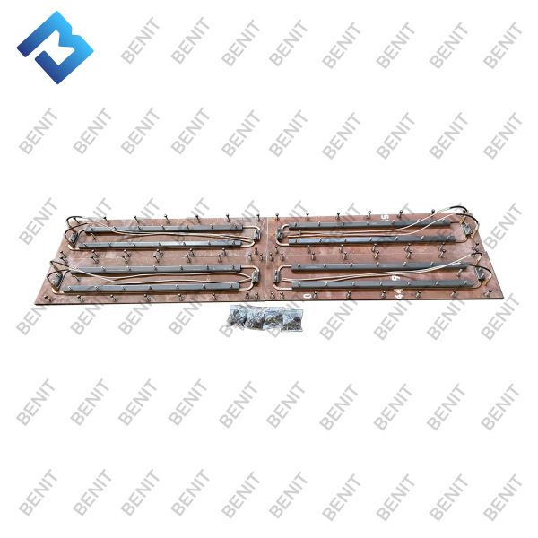 RM80617285 Screed Sole Plate/stove + Electric Heating Rod and Bead Assembly for VB88 Main Unit Left