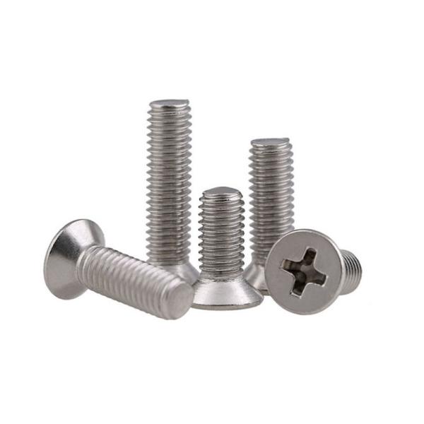 M10 Stainless Steel Flat Head Screws ANSI ODM For Ceiling Light Fixture