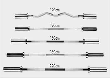 20KG hard chrome 2200mm olympic barbell bar, weightlifting bar, Crossfit barbell bar