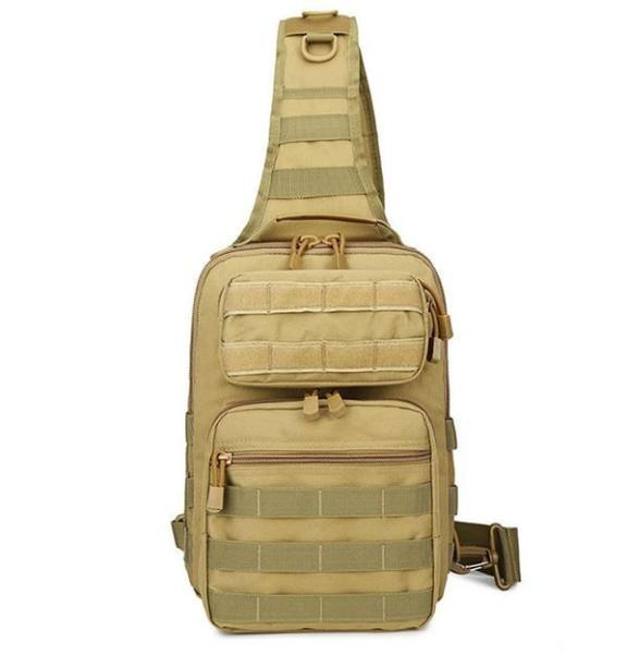 Tactical Shoulder Sling Bag Small Outdoor Chest Pack For Men Traveling, Trekking, Camping, Rover Sling Daypack