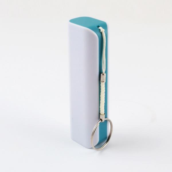 Банк силы пластиковой батареи 2600MAH портативный с ключевым цепным подарком