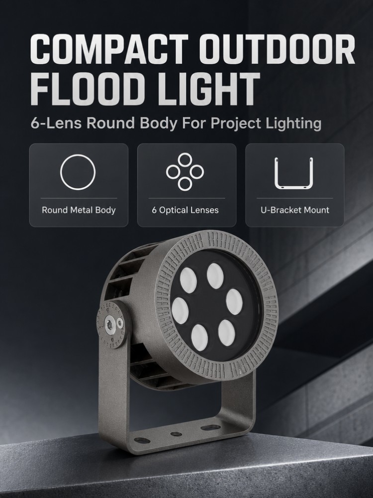 Energy Saving LED Flood Lights With Adjustable Mounting Bracket for Logistics Center