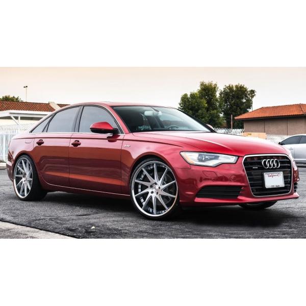 L'argent a usiné 24 pouces a chancelé des jantes avec OIN 9001 de lèvre de Chrome