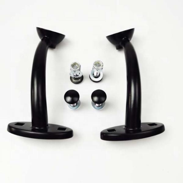 Universal Purpose Replace Your Old Mount with Durable Black Highboy Fenderless Hot Rod Headlight Mount