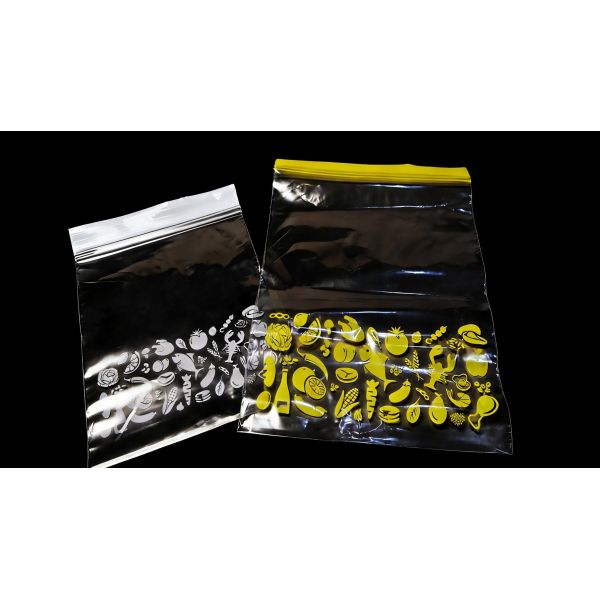 Customizable PE Double Zipper Food Storage Bags BPA-Free Leakproof & Reusable Ideal for Kitchen Organization & Meal Prep