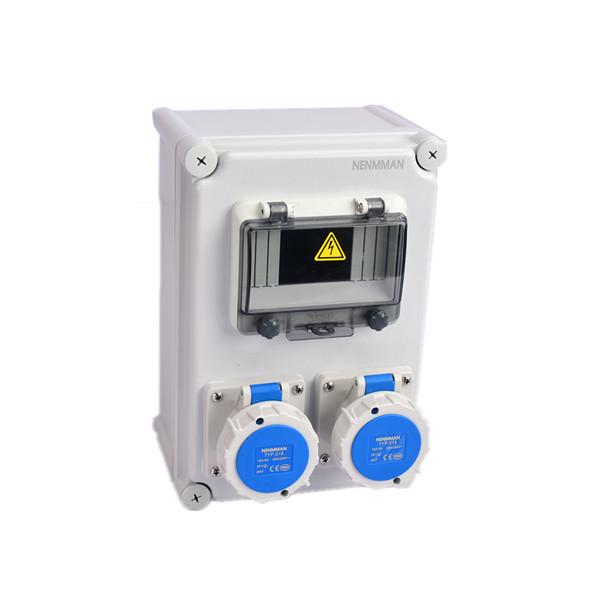 IP44 PC Waterproof Inspection Power Supply Box Wall Mounted Outdoor