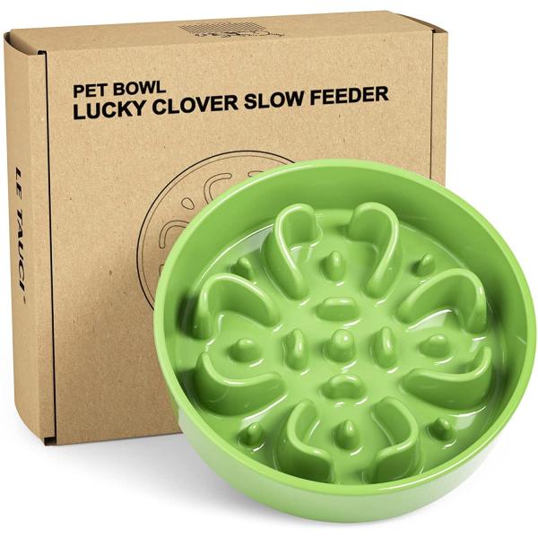 1,5 керамической чашки еды спада шара фидера собаки