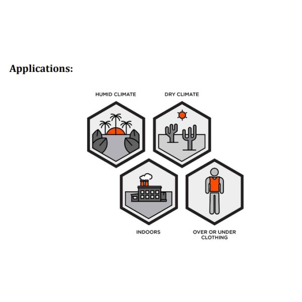 Охлаждающие ледовые жилеты с фазовыми элементами охлаждения для работы на открытом воздухе
