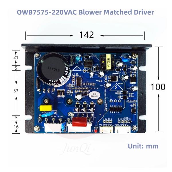 OWB7575-48V Мирко компрессор 50Kpa Бесчещевой вентилятор для отбора проб
