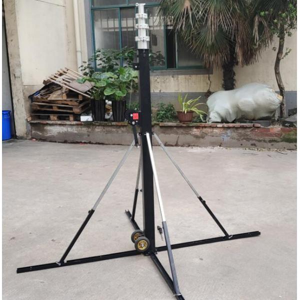 40 Ft Telescopic Antenna Mast TV Survey Station Mast Hand Crank Up Aluminum Telescoping Mast 12m