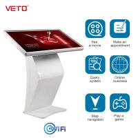 Kiosque tactile d'information Windows/Android à l'intérieur 32-65 pouces avec résolution 4K