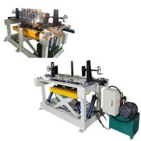 Máquina amorfa de la base del transformador que apila la conducción hidráulica de la tabla para inclinar