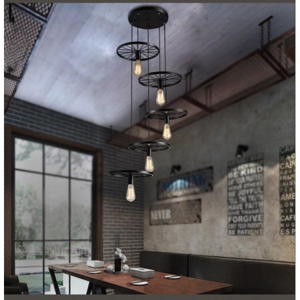 Black Loft Style industrial pendant lights for Bar Kitchen Coffee Shop Decoration (WH-VP-07)