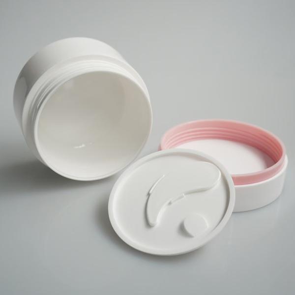 Wholesale Food-Grade PP Plastic Cream Jar with Leak-proof Seal and Customizable Colors for Cosmetic Cream