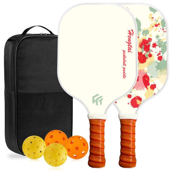 Glass Fiber Pickleball Paddle with PP Honeycomb Core and Non-Slip Frosted Surface