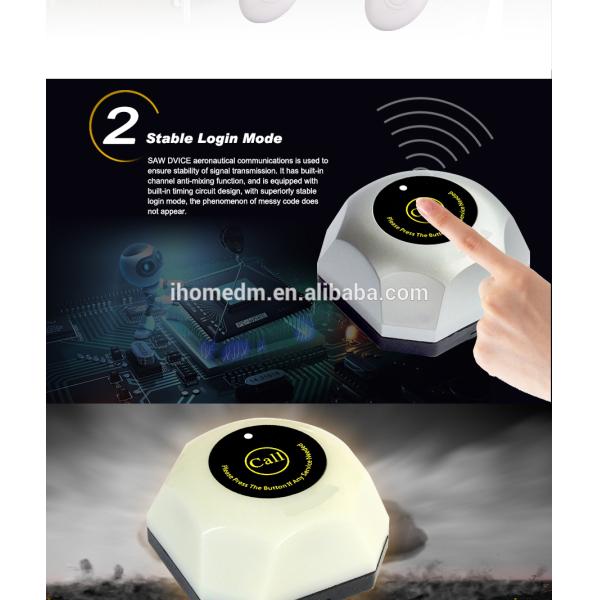 Alarme de emergência sem fio do hospital