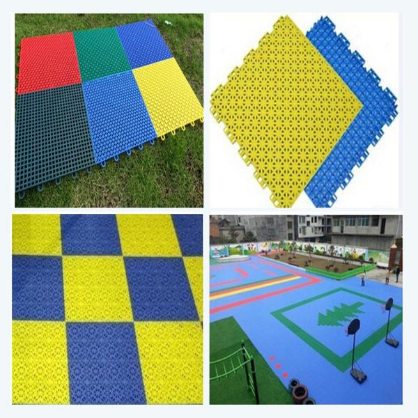 Waterproof Interlocking Basketball Court Indoor Sports Flooring