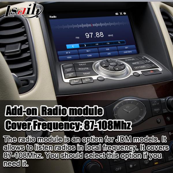 Lsailt 8G Android Infotainment Module для Infiniti EX QX50 2008-2017 Включает беспроводную CarPlay, YouTube, NetFlix