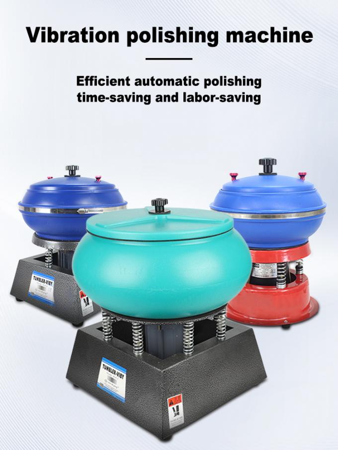 Vibratory Polishing Machine with 250W Power 12L Capacity and 110v/220v Voltage for Jewelry Finishing