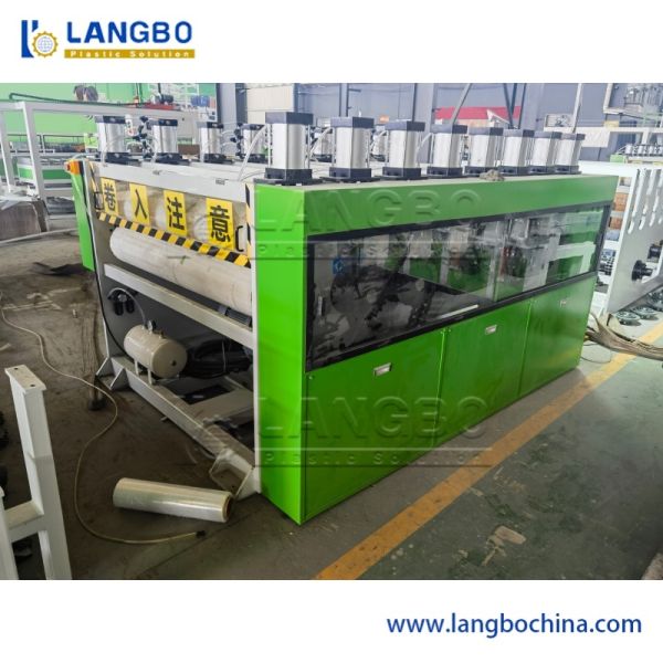Foam Board Single Screw Extruder Machine Full Automatic Control New Condition
