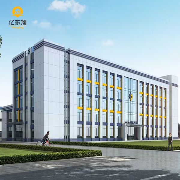 Q355B Multi-Story Steel Frame Building Construction with Thermal Insulation and 10-Year Warranty