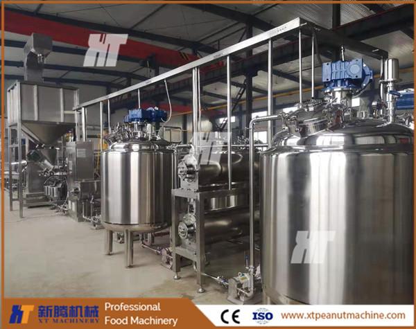 High-Capacity Customized 380V Peanut Butter Production Line with Customized Power