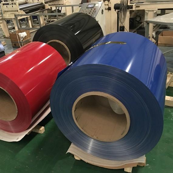 3 Series Alloy  20 / 5 Film Pre Painted Aluminium Coil PE Coating