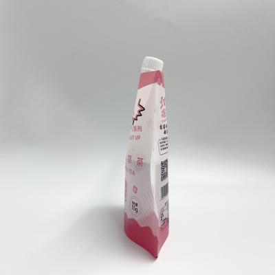 CMYK PE Juice Pouches Plastic Liquid Pouches feito sob encomenda de 4 camadas com bocal