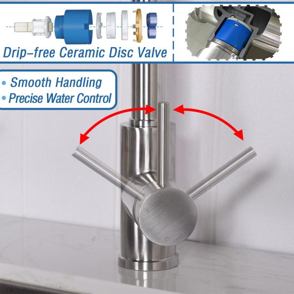 stainless steel Ambassador Marine Faucet Watermark Tap As/Nzs 3718 wels satin mixer