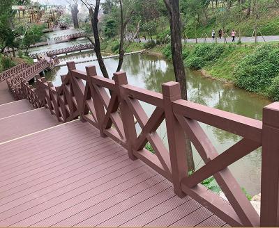 Conseil extérieur de Panel Protective Railing 2000x1200mm de barrière de GV WPC pour l'ingénierie de jardin