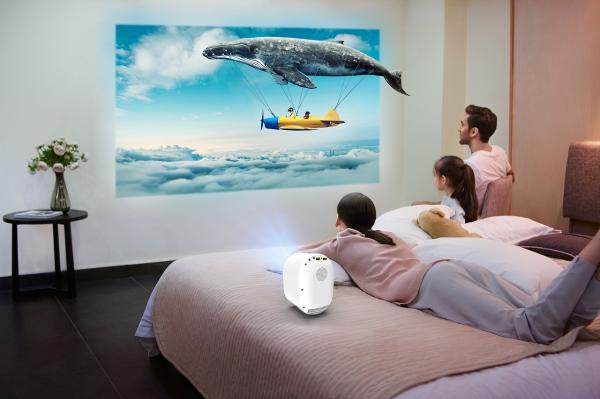 C1 Smart Mini Portable Projector Android 11.0 Xiaoming Projector