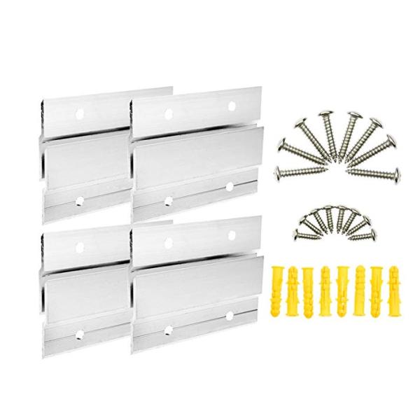 Proceso de estampado de zapatillas francesas de 2' de resistencia para espejos y paneles colgantes