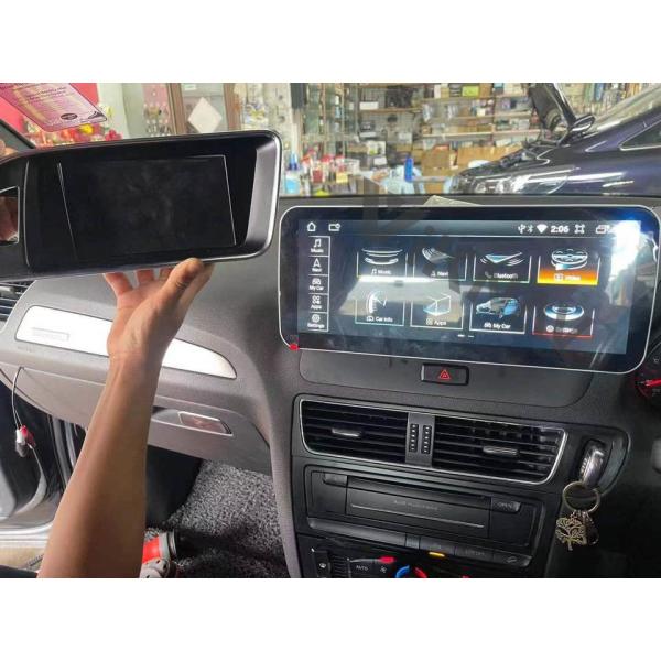 Экран блока радио андроида C.P.U. Audi 8 ядров главный на Q5 2010 до 2017