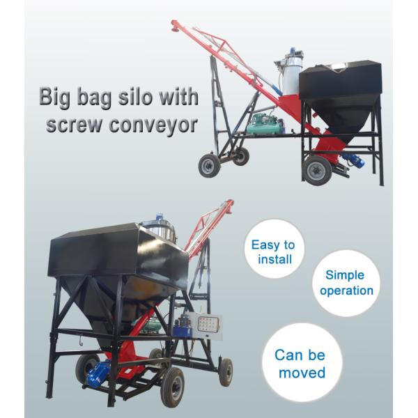 Portable Customized Stainless Steel Cement Screw Conveyor for Truck Unloading