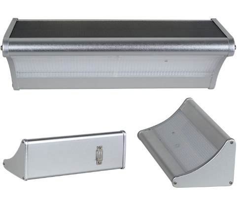 High Brightness Solar Wall Lamp Outdoor Waterproof  Ip65 24/48/60LED Alum PC Material