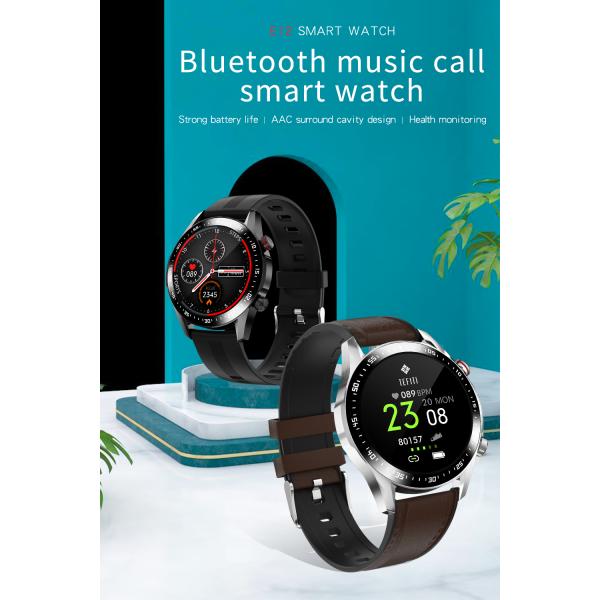 Умные люди дозоров E12 делают для того чтобы вызвать изготовленную на заказ шкалу полным экраном касания водоустойчивый Smartwatch